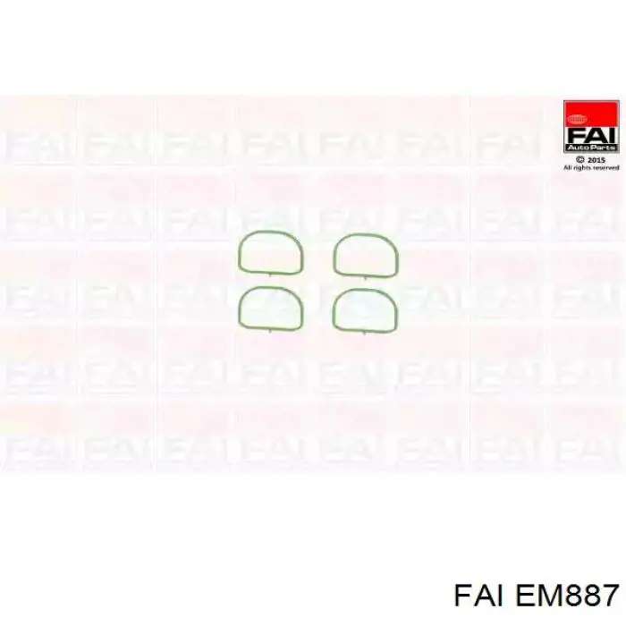 Купить EM887 FAI Прокладка впускного коллектора
