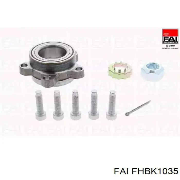 FHBK1035 FAI Подшипник ступицы передней