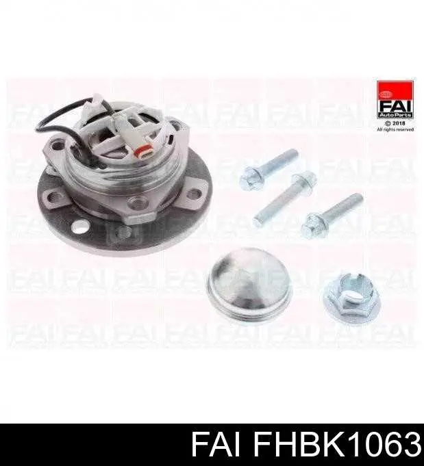 FHBK1063 FAI Ступица колеса передняя