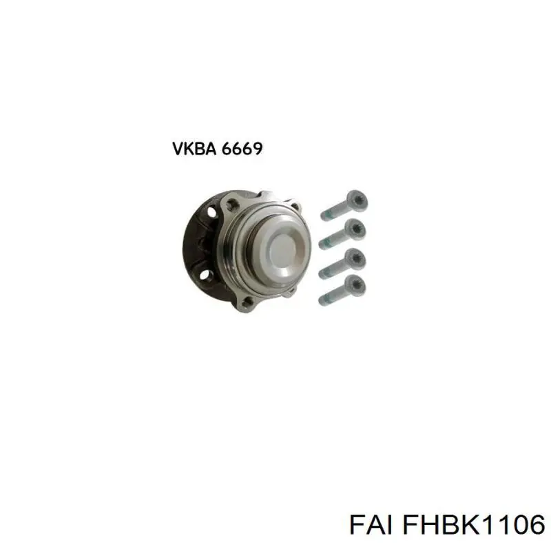 Ступицы передних колес FAI FHBK1106 цена, от 80.83 USD
