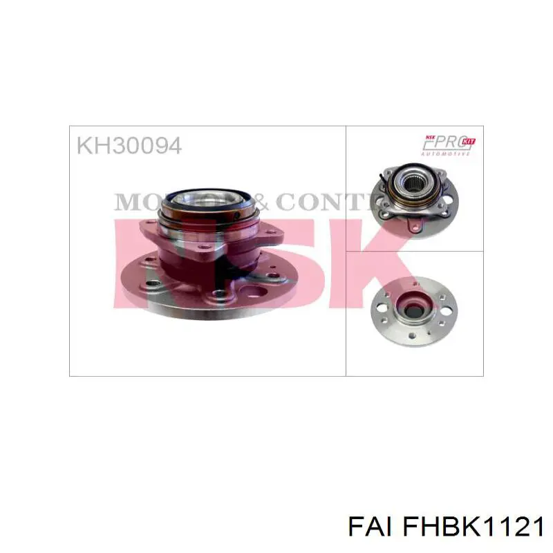 Ступицы задних колес FAI FHBK1121 цена, от 132.21 USD