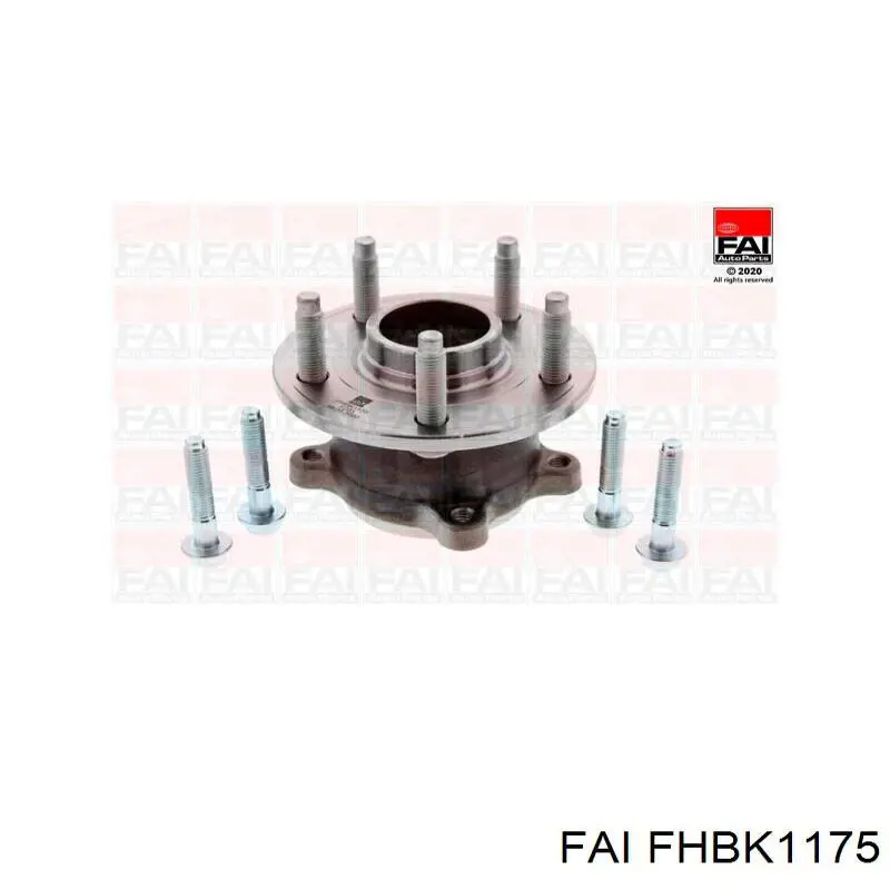 FHBK1175 FAI cubo traseiro