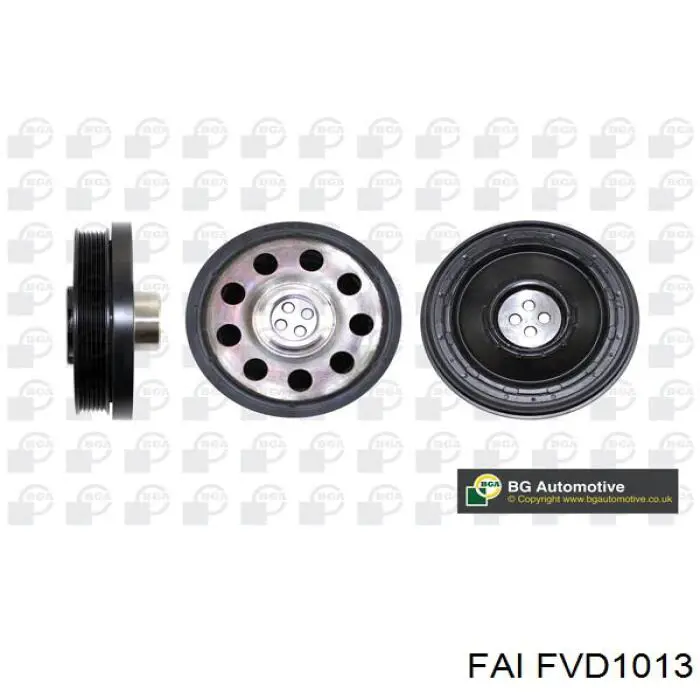 Шкив коленвала (демпфер) FAI FVD1013 цена, от 161.44 USD