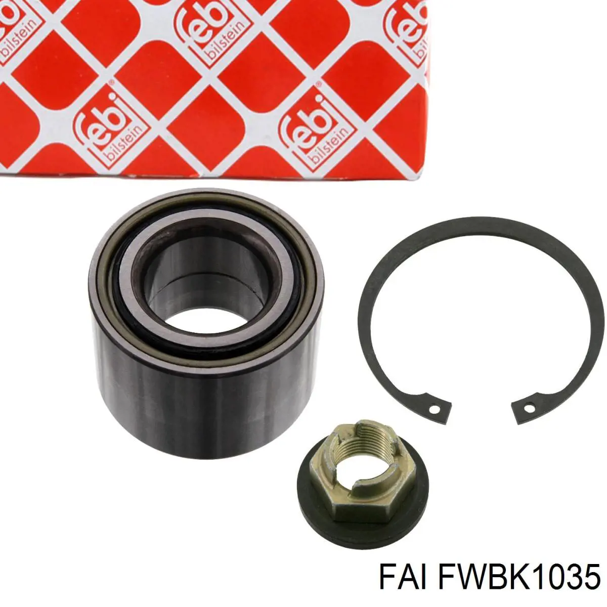 Комплект подшипника ступицы колеса FAI FWBK1035 цена, от 18.11 USD