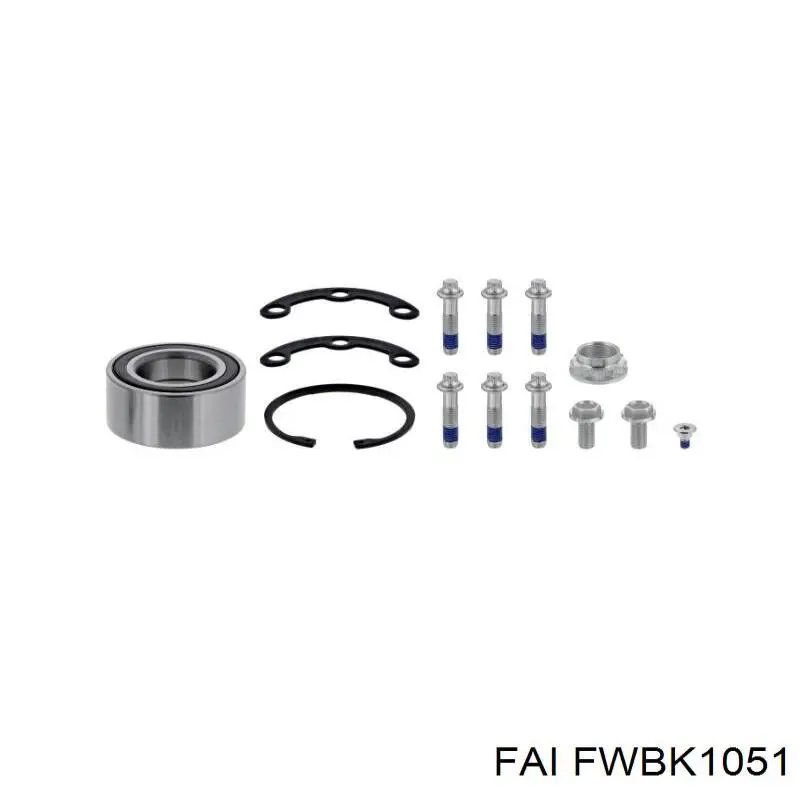 Купить FWBK1051 FAI Подшипник задней ступицы
