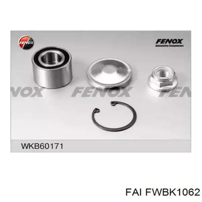 Купить FWBK1062 FAI Подшипник задней ступицы