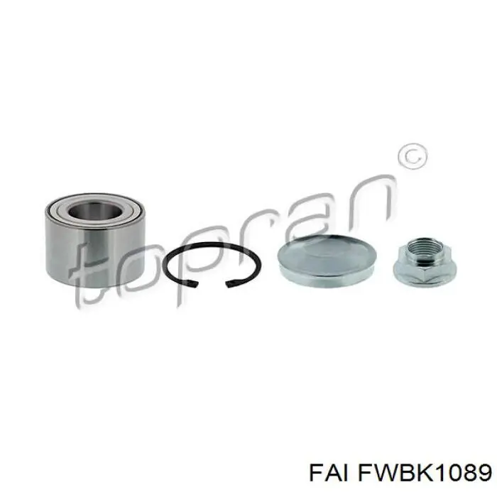 Купить FWBK1089 FAI Диск тормозной задний