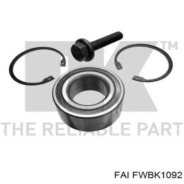 Подшипник ступицы пер/зад FAI FWBK1092 цена, от 15.28 USD