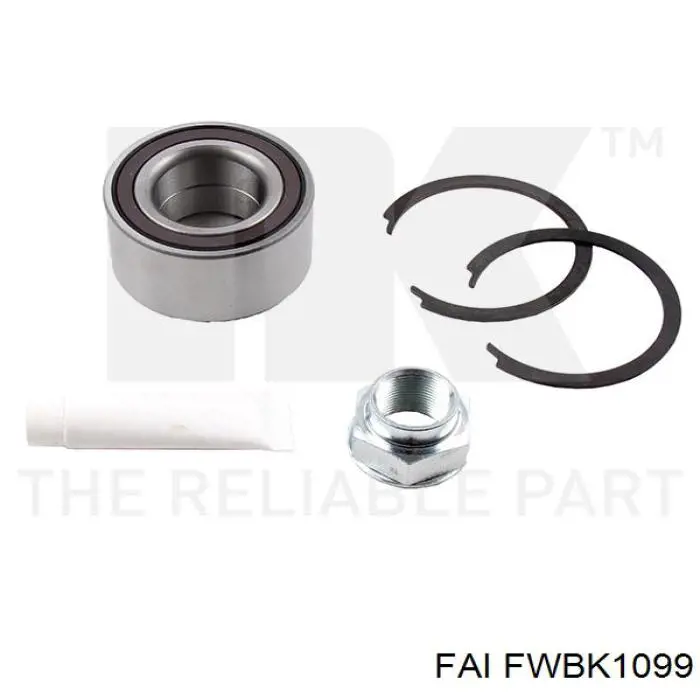Комплект подшипника ступицы колеса FAI FWBK1099 цена, от 17.12 USD