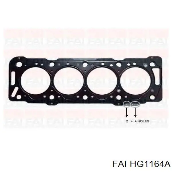 Прокладка ГБЦ 30735082 Volvo