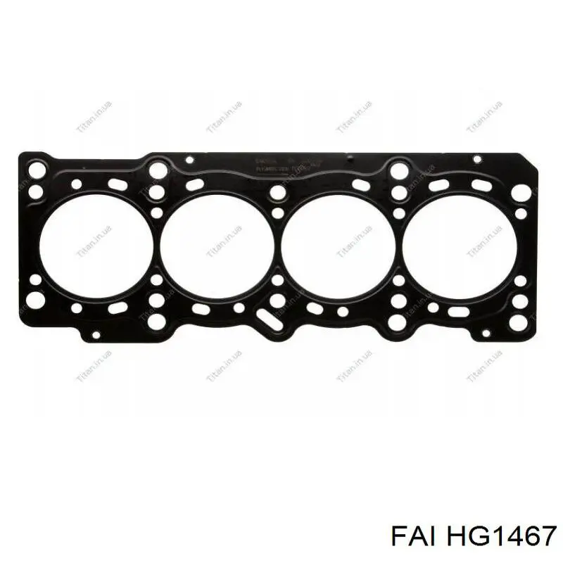 Прокладка ГБЦ 40554 Elring