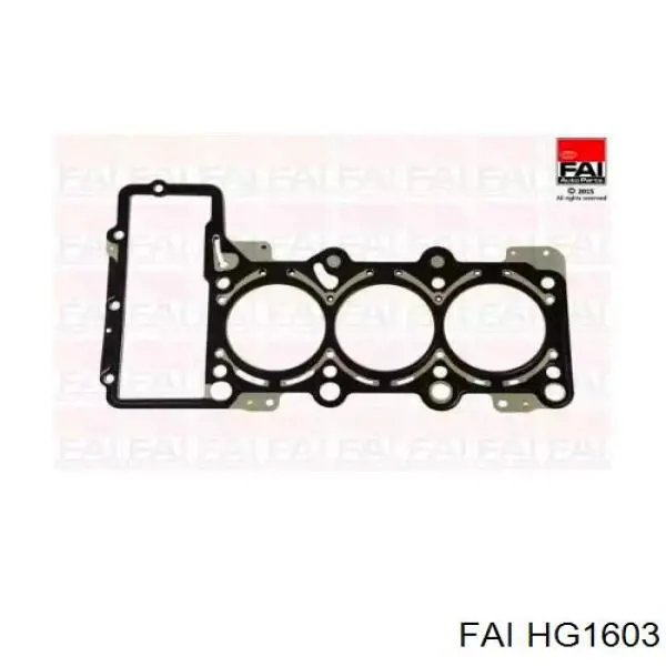 06E103148P VAG прокладка головки блока цилиндров (гбц правая)