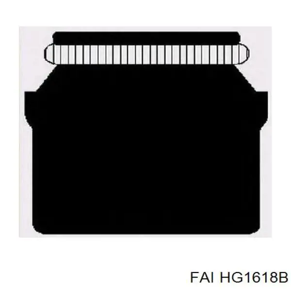 HG1618B FAI прокладка гбц