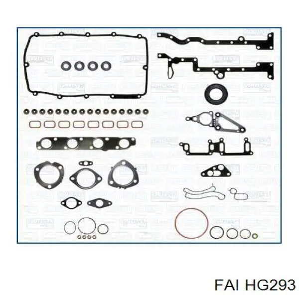 Прокладка ГБЦ 90220216 Opel