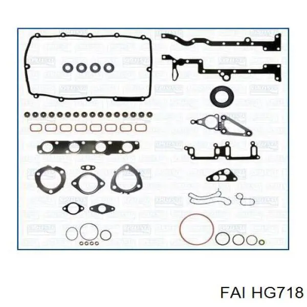 Прокладка ГБЦ FAI HG718 цена, от 18.00 USD