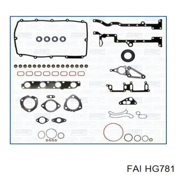 Прокладка головки блока цилиндров FAI HG781