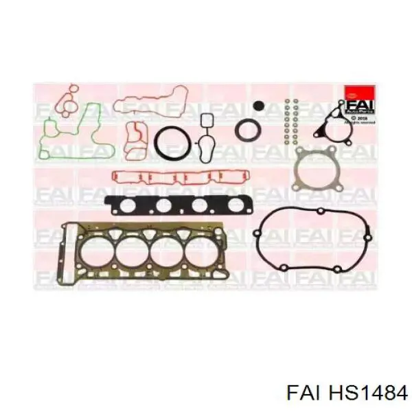 HS1484 FAI Комплект прокладок двигателя верхний
