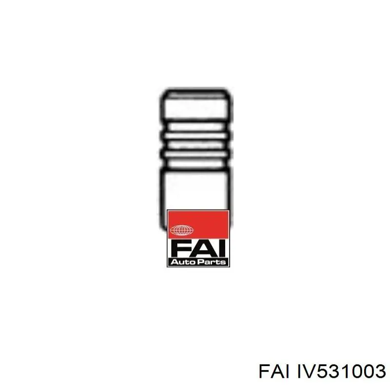 Клапан впускной FAI IV531003