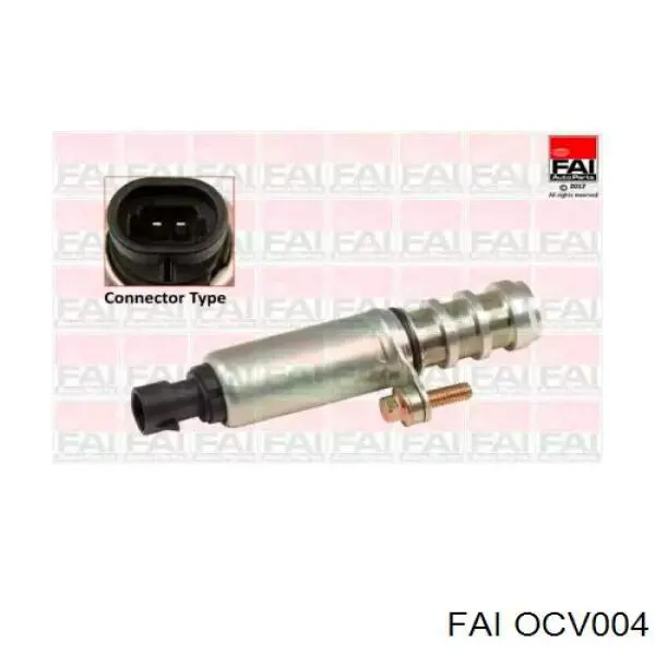 Клапан электромагнитный положения (фаз) распредвала правый FAI OCV004