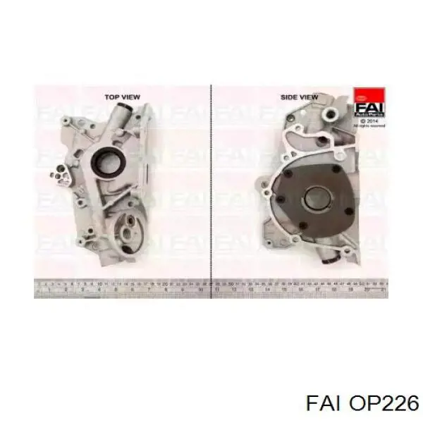 Помпа масляная FAI OP226 цена, от 5657.23 UAH