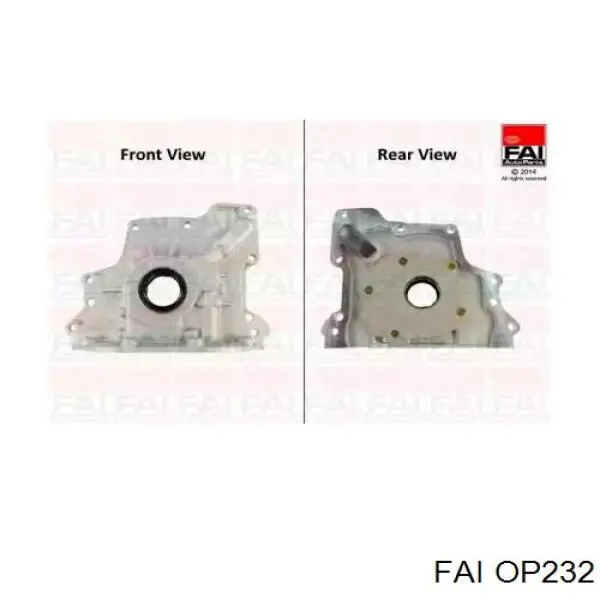 Bomba de aceite OP232 FAI