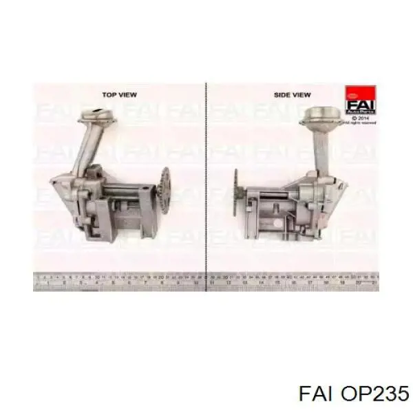 Масляный насос OP235 FAI