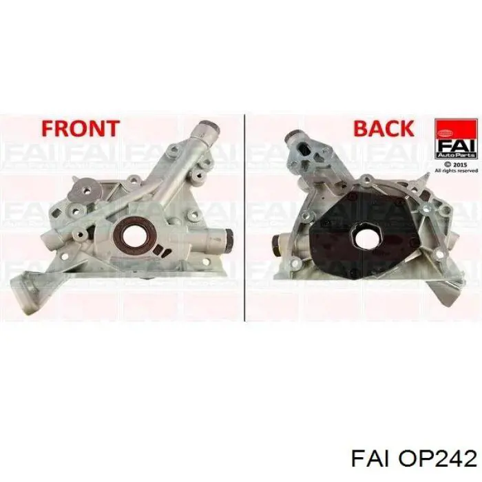 Bomba de aceite OP242 FAI