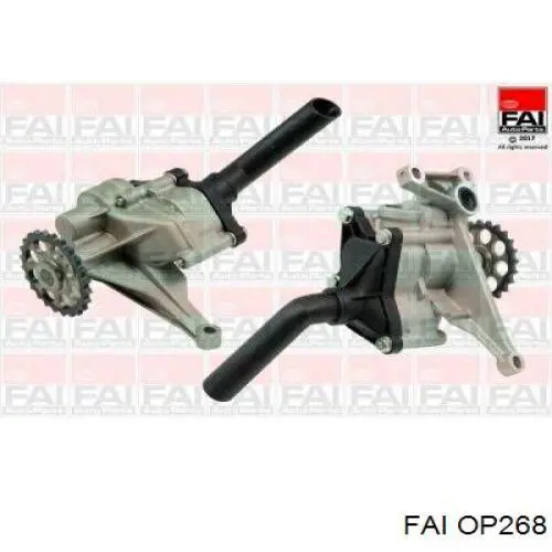 Помпа масляная FAI OP268 цена, от 61.50 USD