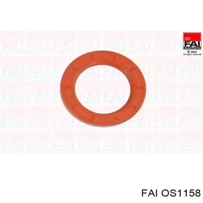 OS1158 FAI Сальник коленвала двигателя, задний