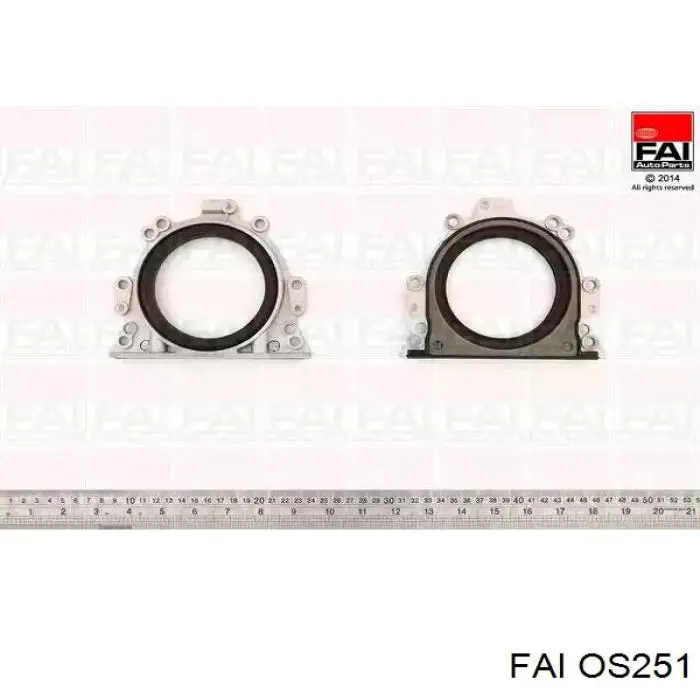 Сальник коленвала задний FAI OS251 цена, от 8.81 USD
