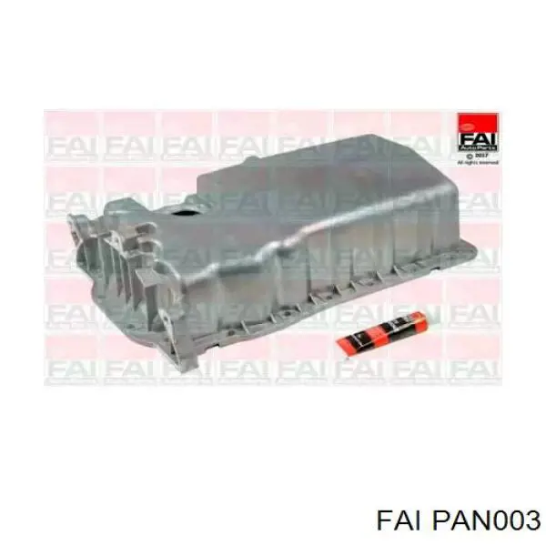 PAN003 FAI поддон масляный картера двигателя