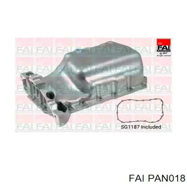 PAN018 FAI Картер масляный