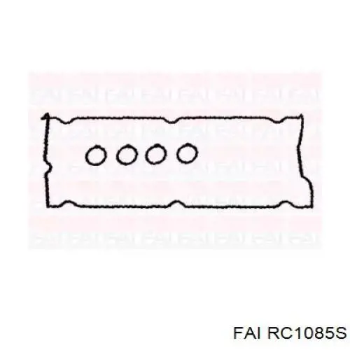 Комплект прокладок крышки клапанов RC1085S FAI