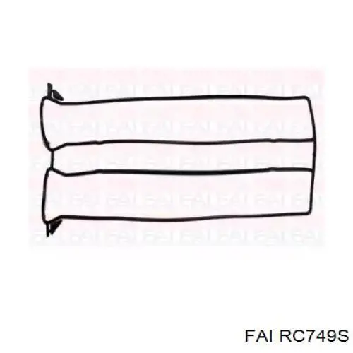 Прокладка крышки двигателя FAI RC749S цена, от 7.78 USD