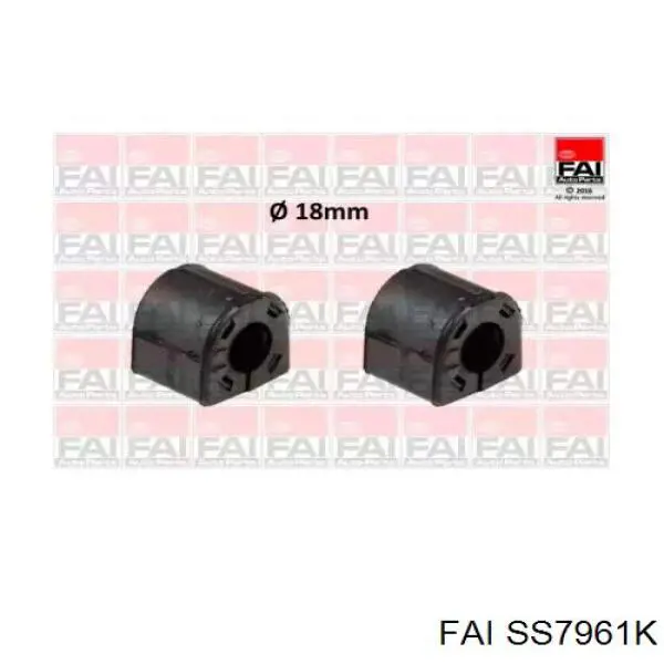 Втулка переднего стабилизатора SS7961K FAI