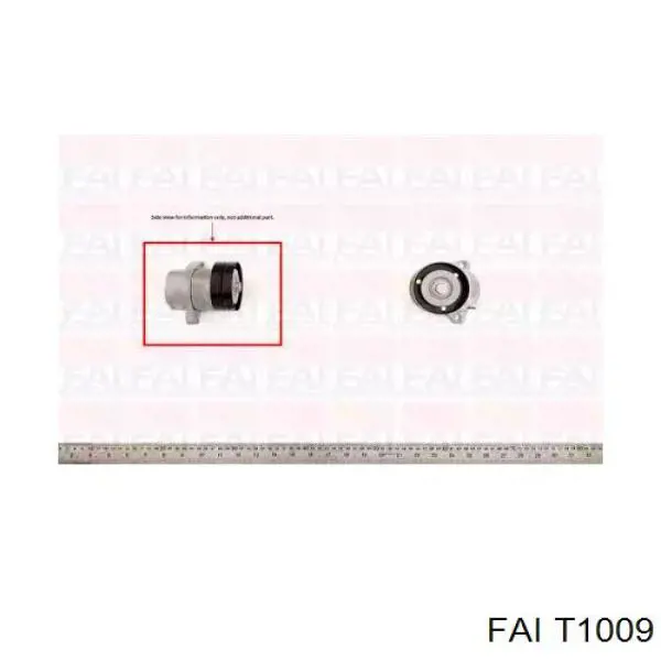 Натяжитель приводного ремня T1009 FAI