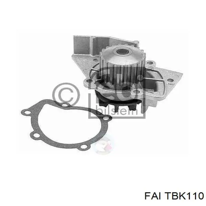 Compre TBK110 FAI Correia do mecanismo de distribuição de gás, kit
