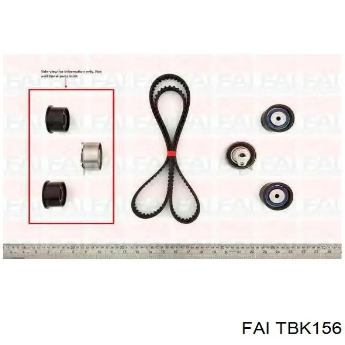 Correia do mecanismo de distribuição de gás, kit FAI TBK156 preço, a partir de 96,65 USD