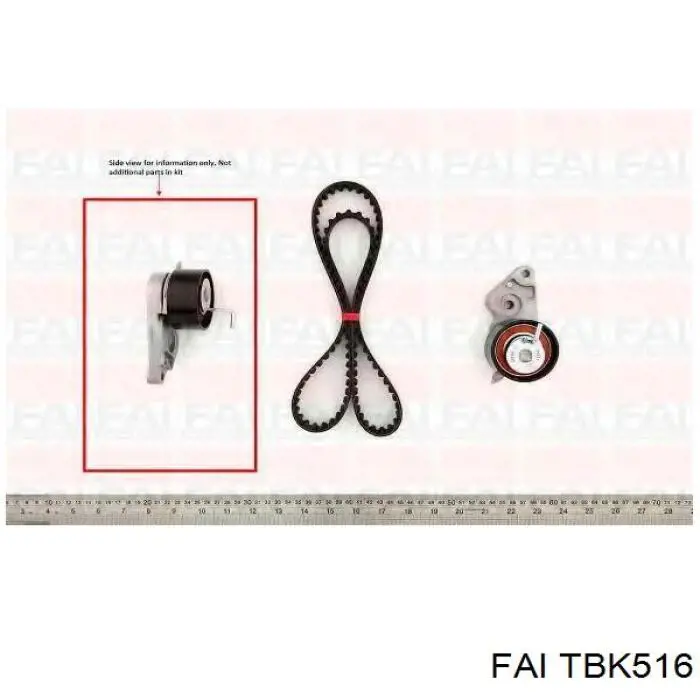 ГРМ ремни, комплект FAI TBK516 цена, от 52.76 USD