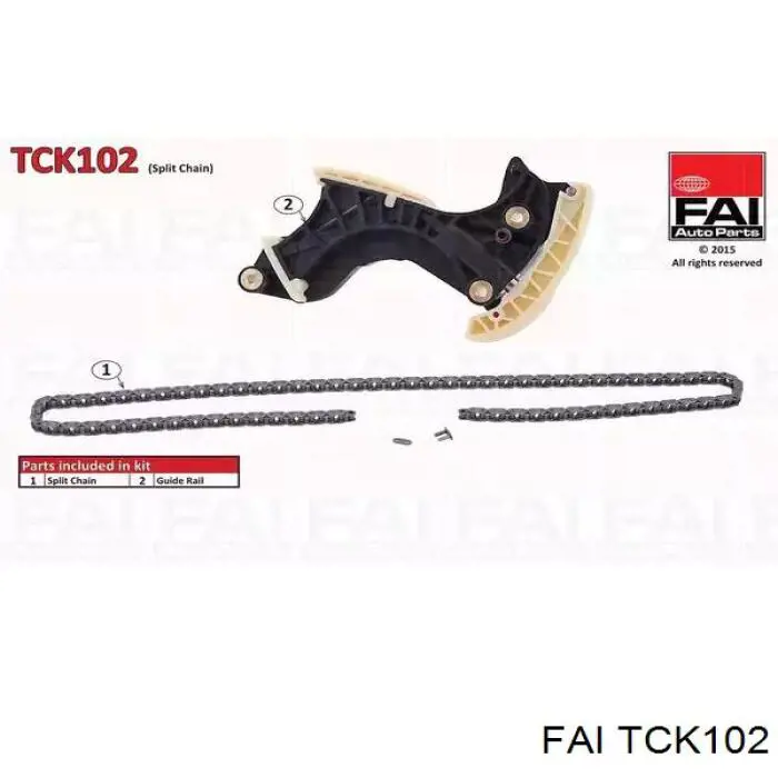 TCK102 FAI Комплект цепи