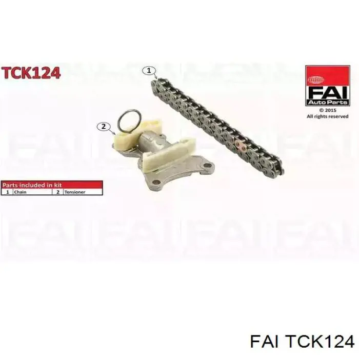 TCK124 FAI комплект цепи грм