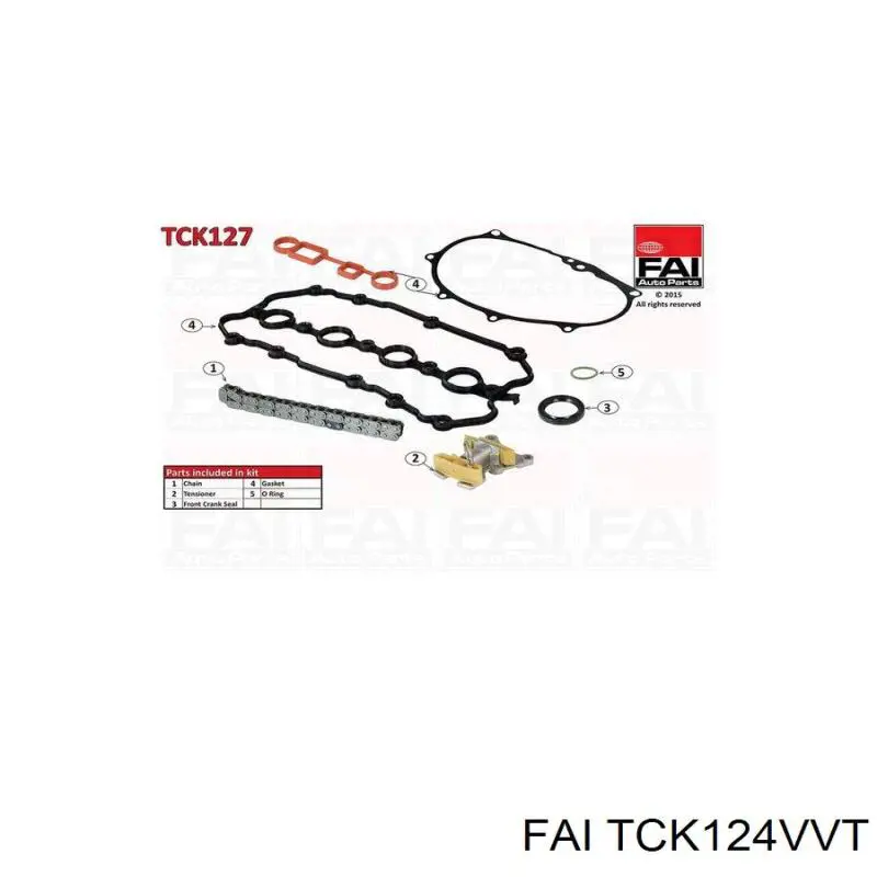 Купить TCK124VVT FAI Набор цепи грм