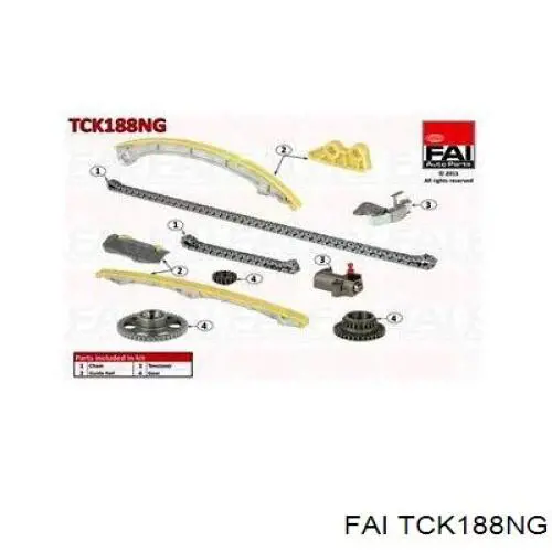 Купить TCK188NG FAI Набор цепи грм