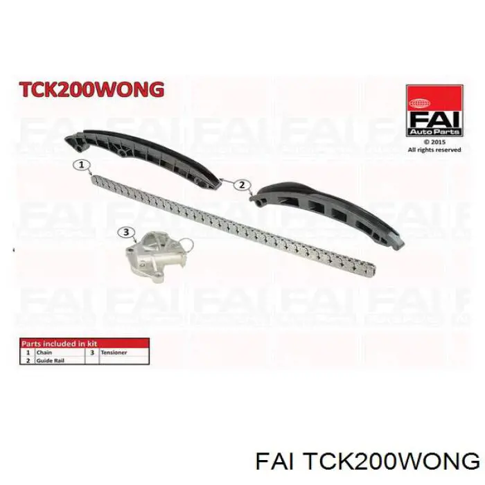 Купить TCK200WONG FAI Набор цепи грм