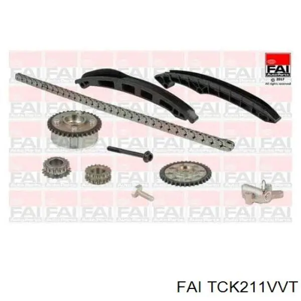 Cadena de distribución superior, kit TCK211VVT FAI