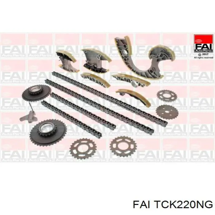 Ремкомплект ГРМ FAI TCK220NG цена, от 654.80 USD