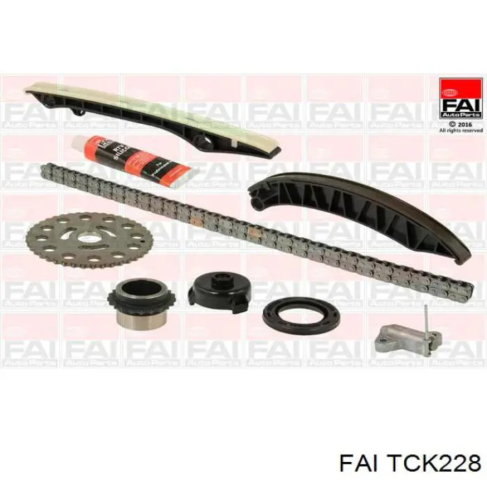 Ремкомплект ГРМ FAI TCK228 цена, от 105.14 USD