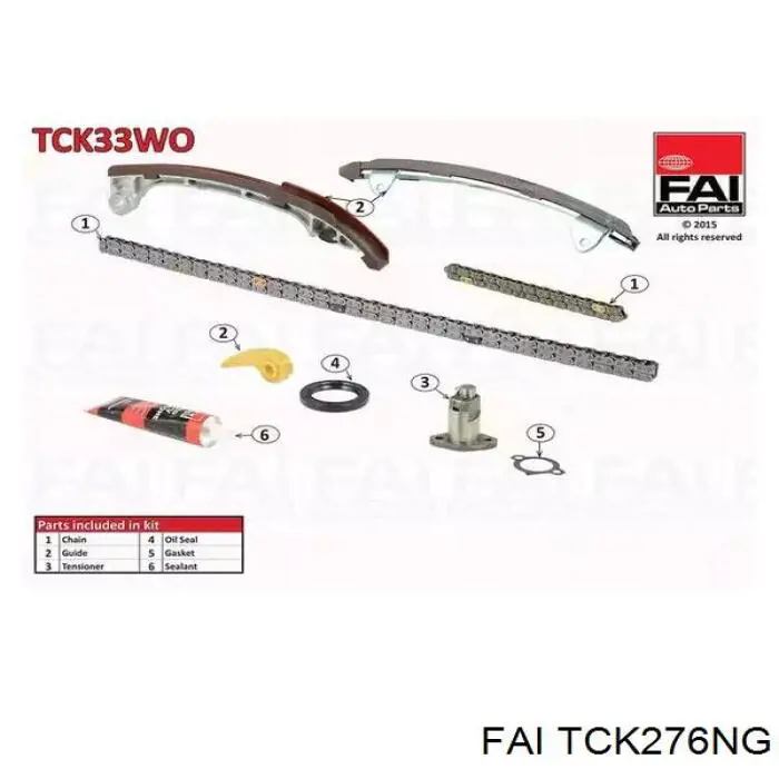 Комплект цепи ГРМ 37823777245 Geely