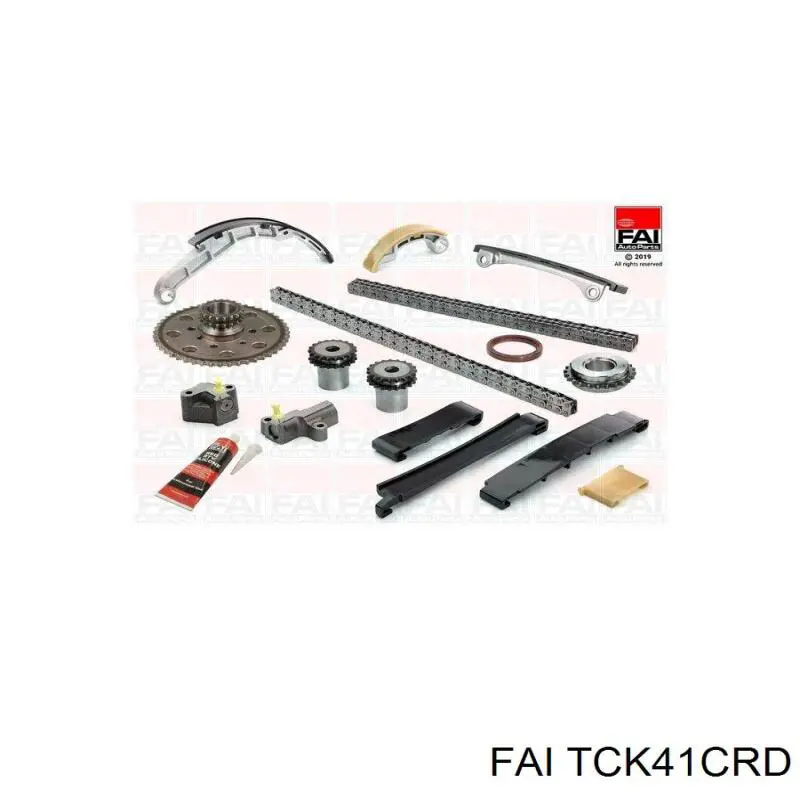 Ремкомплект ГРМ FAI TCK41CRD цена, от 576.74 USD
