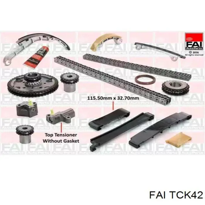 TCK42 FAI комплект цепи грм